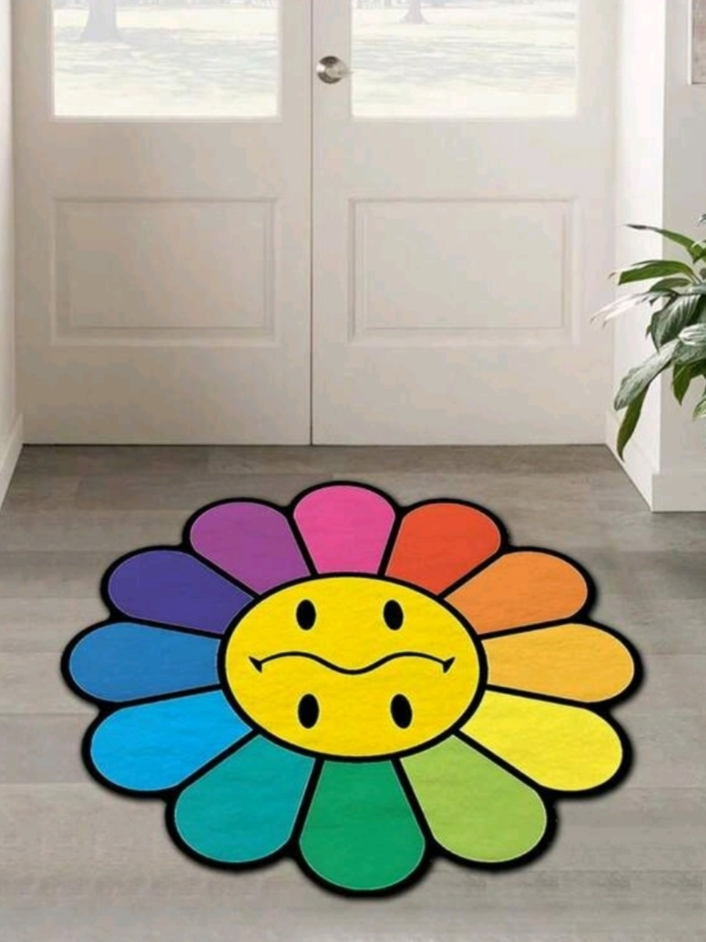 BRAND NEW- COLORFUL RUG - Picture 4 of 6